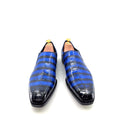 Maurice Seattle Alligator Shoe Blue