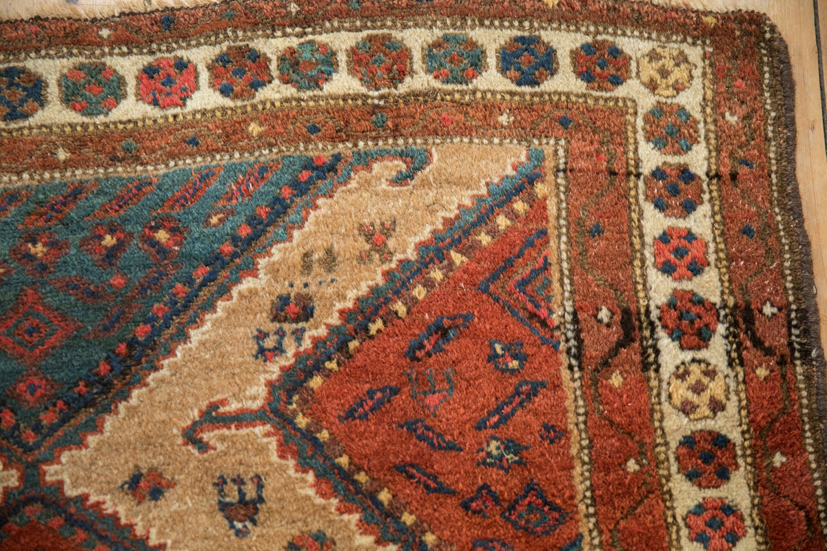 4x6.5 Antique Fine Hamadan Rug