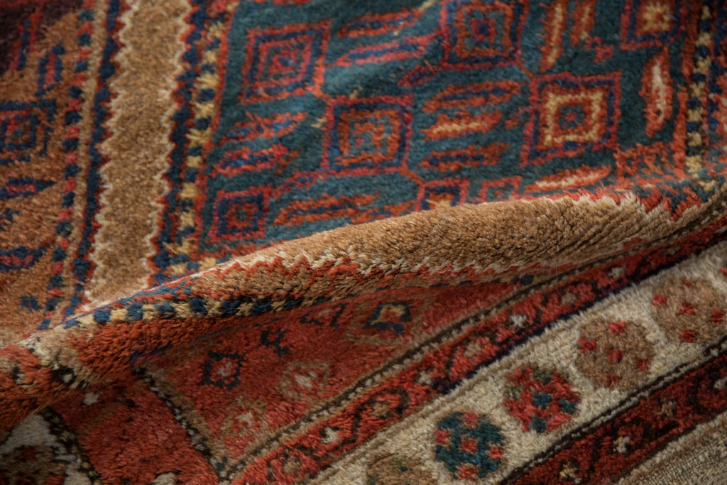 4x6.5 Antique Fine Hamadan Rug
