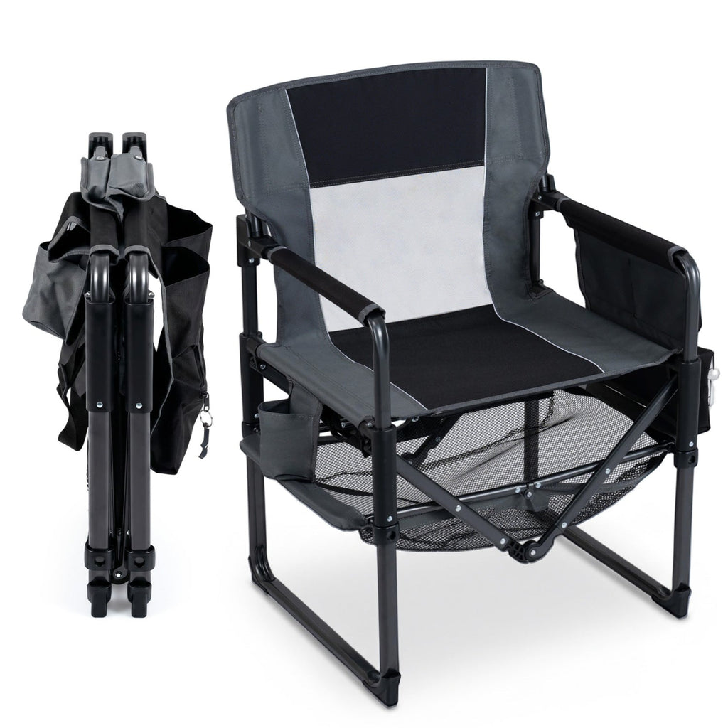 Camping Chair Heavy Duty with Cup Holder and Storage