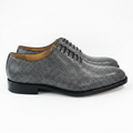 Maurice King Custom Made Stingray Lace-Up Shoe - Grey